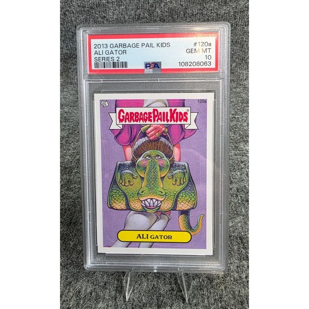 2013 Garbage Pail Kids Ali Gator 120a PSA 10 Gem Mint Series 2 Trading Card